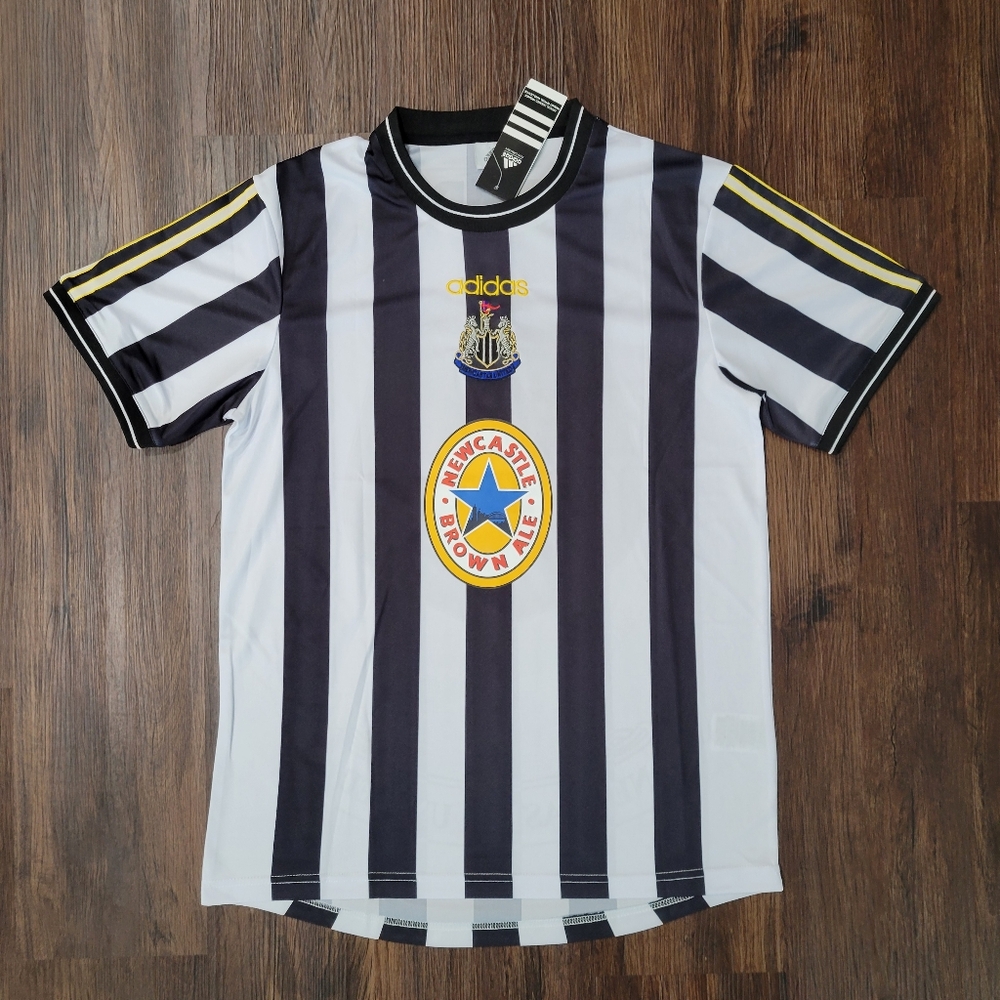 Alan Shearer Newcastle United FC New Men's Retro Vinatge HomeSoccer Jersey